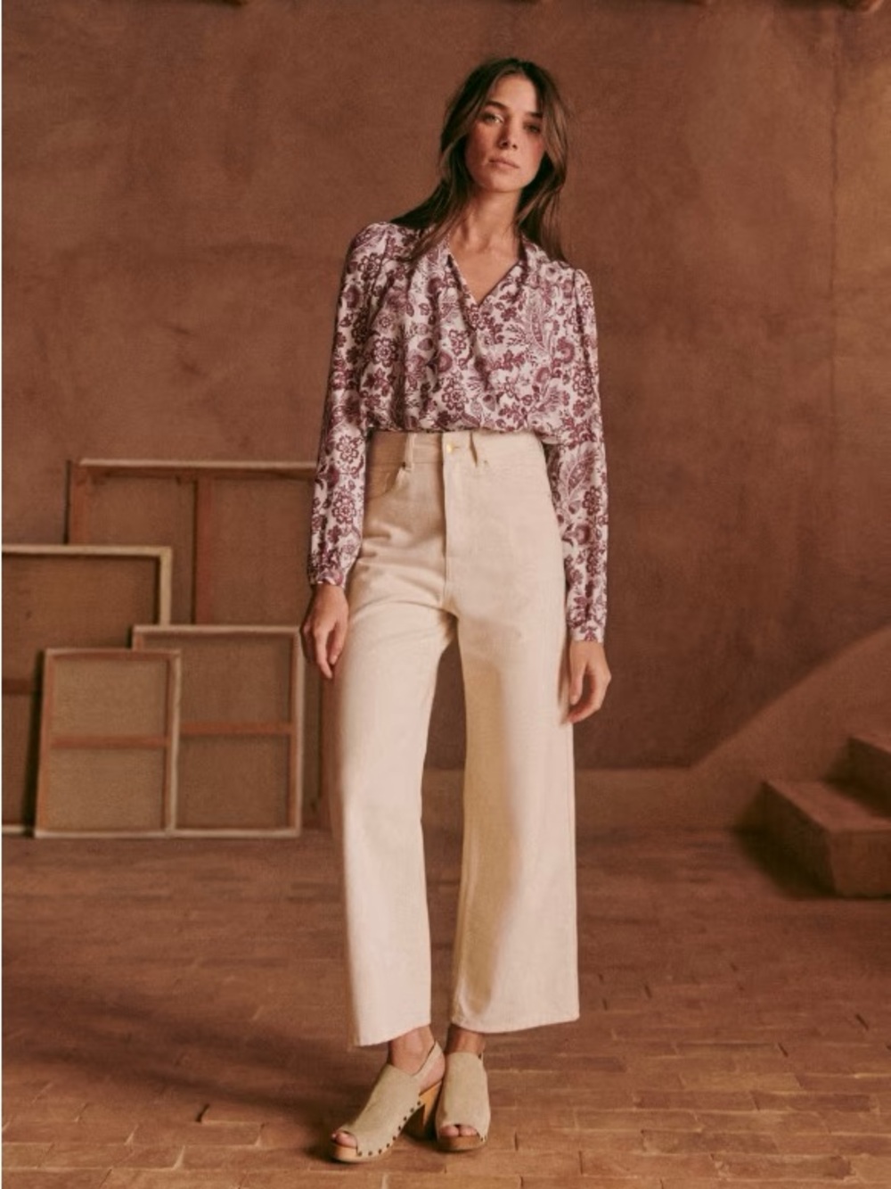 NWT Sezane abelia top rare！